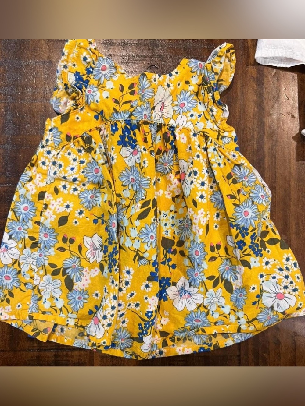 Yellow Floral Baby/Toddler Sundress 0-3 months